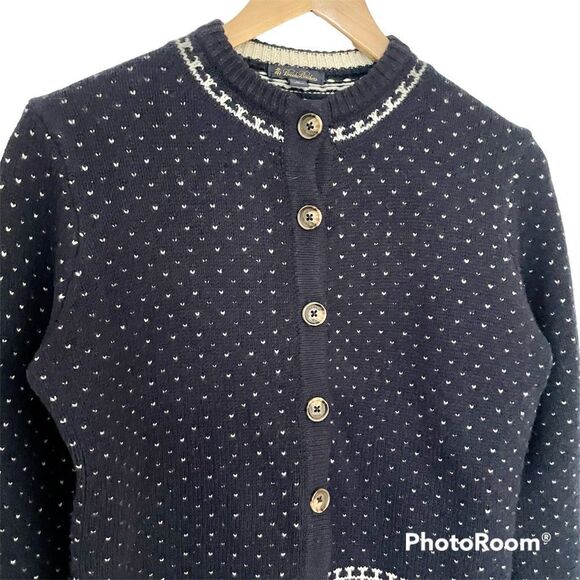 Brooks Brothers Traditional Lambswool Cardigan. - Picture 5 of 7